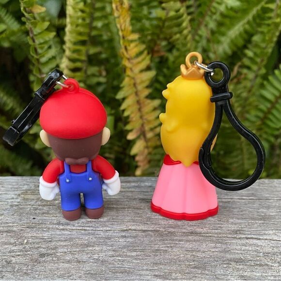 Two New Super Mario Brother's Key Chains. Stocking Stuffers - Picture 2 of 2